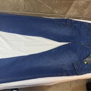 Slim Fit Men's Jeans in Dark Blue